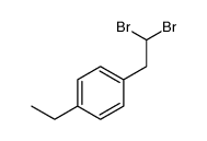 1-(2,2-dibromoethyl)-4-ethylbenzene结构式