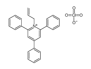 2,4,6-triphenyl-1-prop-2-enylpyridin-1-ium,perchlorate Structure