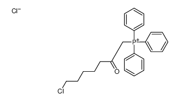 (7-chloro-2-oxoheptyl)-triphenylphosphanium,chloride Structure