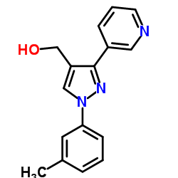 (3-(PYRIDIN-3-YL)-1-M-TOLYL-1H-PYRAZOL-4-YL)METHANOL structure