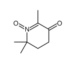 2,2,6-trimethyl-1-oxido-3,4-dihydropyridin-1-ium-5-one Structure