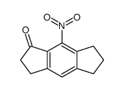 8-硝基-3,5,6,7-四氢-s-indacen-1(2H)-酮结构式