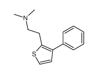 N,N-dimethyl-2-(3-phenylthiophen-2-yl)ethanamine Structure
