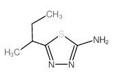 5-sec-butyl-1,3,4-thiadiazol-2-amine(SALTDATA: FREE) Structure