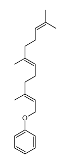 3,7,11-trimethyldodeca-2,6,10-trienoxybenzene结构式