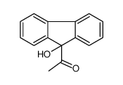 1-(9-hydroxyfluoren-9-yl)ethanone结构式