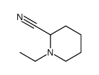 1-ethylpiperidine-2-carbonitrile结构式