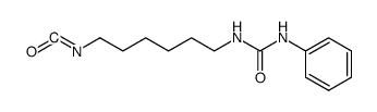 N-(6-isocyanatohexyl)-N'-phenylurea Structure