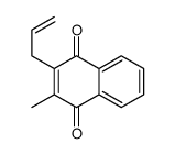 2-Allyl-3-methyl-1,4-naphthoquinone structure