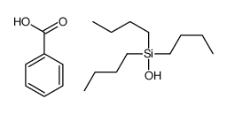 benzoic acid,tributyl(hydroxy)silane Structure