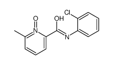 N-(2-chlorophenyl)-6-methyl-1-oxidopyridin-1-ium-2-carboxamide Structure