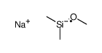 sodium,methoxy(dimethyl)silanide Structure