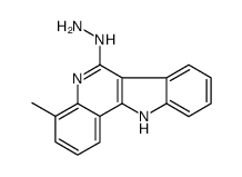 (4-methyl-11H-indolo[3,2-c]quinolin-6-yl)hydrazine Structure