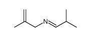 2-methyl-N-(2-methylprop-2-enyl)propan-1-imine结构式