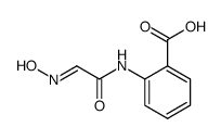 2-(2-hydroxyimino-acetylamino)-benzoic acid Structure