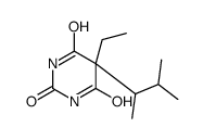 5-(1,2-Dimethylpropyl)-5-ethylbarbituric acid结构式