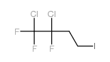 1,2-dichloro-1,1,2-trifluoro-4-iodobutane Structure