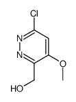 (6-chloro-4-methoxypyridazin-3-yl)methanol Structure