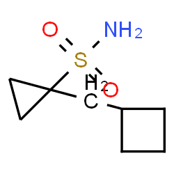 Cyclopropanesulfonamide, 1-(cyclobutylmethyl)- (9CI) Structure