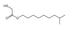8-methylnonyl 2-sulfanylacetate Structure