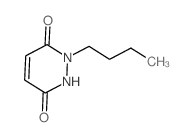 1-butyl-2H-pyridazine-3,6-dione structure