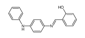2-[(4-Anilino-phenylimino)-methyl]-phenol结构式