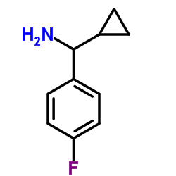1-Cyclopropyl-1-(4-fluorophenyl)methanamine Structure