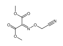 dimethyl 2-(cyanomethoxyimino)propanedioate Structure