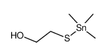 2-((trimethylstannyl)thio)ethan-1-ol Structure