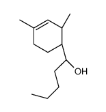 α-Butyl-2,4-dimethyl-3-cyclohexene-1-methanol结构式