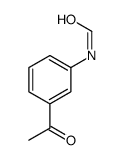 N-(3-Acetylphenyl)formamide structure