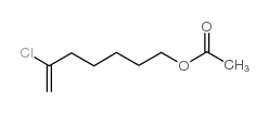 7-ACETOXY-2-CHLORO-1-HEPTENE结构式