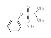 Sulfamic acid, dimethyl-, 2-aminophenyl ester (9CI)结构式