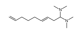 1,1-dimethylamino-3,8-nonadiene结构式