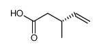 (-)-3-methyl-4-pentenoic acid Structure