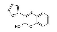 3-(furan-2-yl)-2H-1,4-benzoxazin-2-ol Structure