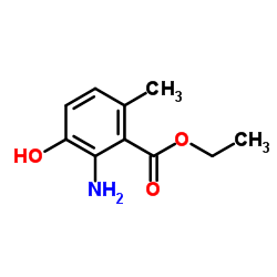 Benzoic acid, 2-amino-3-hydroxy-6-methyl-, ethyl ester (9CI) picture