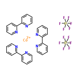 Tris(2,2'-bipyridine)cobalt(II) Bis(hexafluorophosphate) structure