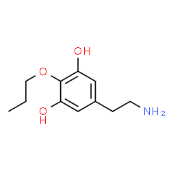 Resorcinol, 5-(2-aminoethyl)-2-propoxy- (8CI) structure