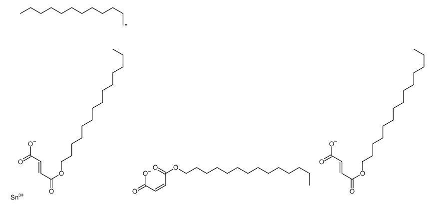 tetradecyl (Z,Z,Z)-6-[[1,4-dioxo-4-(tetradecyloxy)but-2-enyl]oxy]-6-dodecyl-4,8,11-trioxo-5,7,12-trioxa-6-stannahexacosa-2,9-dienoate picture