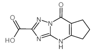 8-Oxo-5,6,7,8-tetrahydro-4H-cyclopenta[d][1,2,4]-triazolo[1,5-a]pyrimidine-2-carboxylic acid Structure