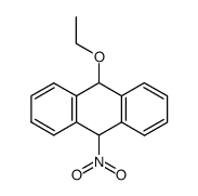 9-ethoxy-10-nitro-9,10-dihydroanthracene结构式