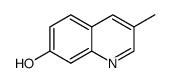 3-甲基喹啉-7-醇结构式