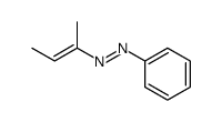 2-phenylazo-2-butene Structure