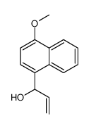 1-(4-methoxynaphthalen-1-yl)prop-2-en-1-ol结构式