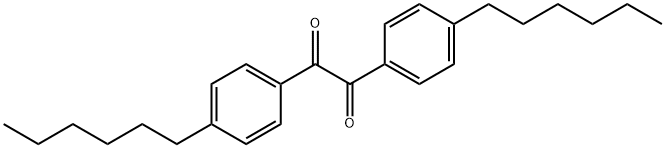 1,2-bis(4-hexylphenyl)ethane-1,2-dione结构式