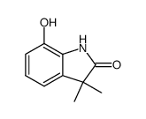 2H-Indol-2-one,1,3-dihydro-7-hydroxy-3,3-dimethyl-(9CI) Structure