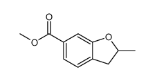 methyl 2,3-dihydro-2-methylbenzofuran-6-carboxylate结构式