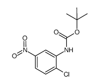 tert-butyl (2-chloro-5-nitrophenyl)carbamate structure