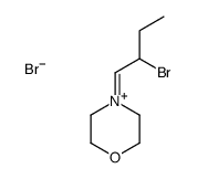 4-(2-bromobutylidene)morpholin-4-ium,bromide Structure